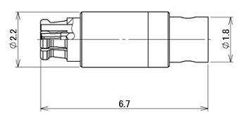 img：Straight female for Cable