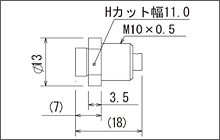 製図：バルクヘッドジャック