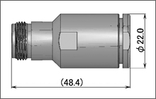 製図：ストレートジャック(締め込みタイプ)10D用