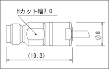 製図：ストレートジャック