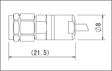 製図：ストレートプラグ